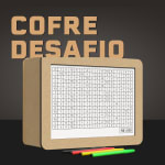 Cofre Desafio R$10mil Dinheiro Caixa de Madeira Woodbox Moedas