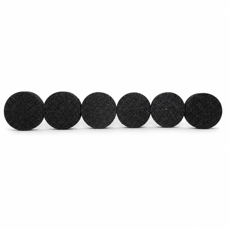 01 Uni Alargador Plug texturizado cor preto
