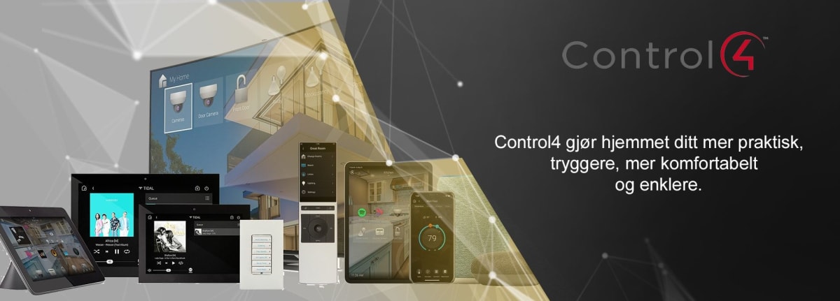 Control4 gjør huset til et Smart Hus