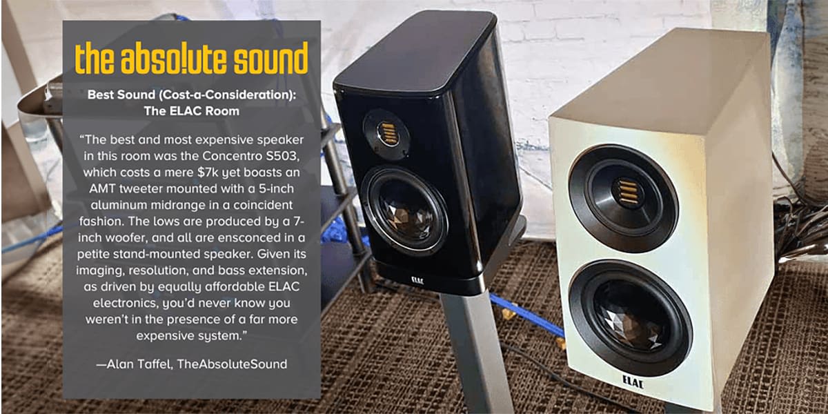 Audio Expo Florida - Best sound «The ELAC Room»