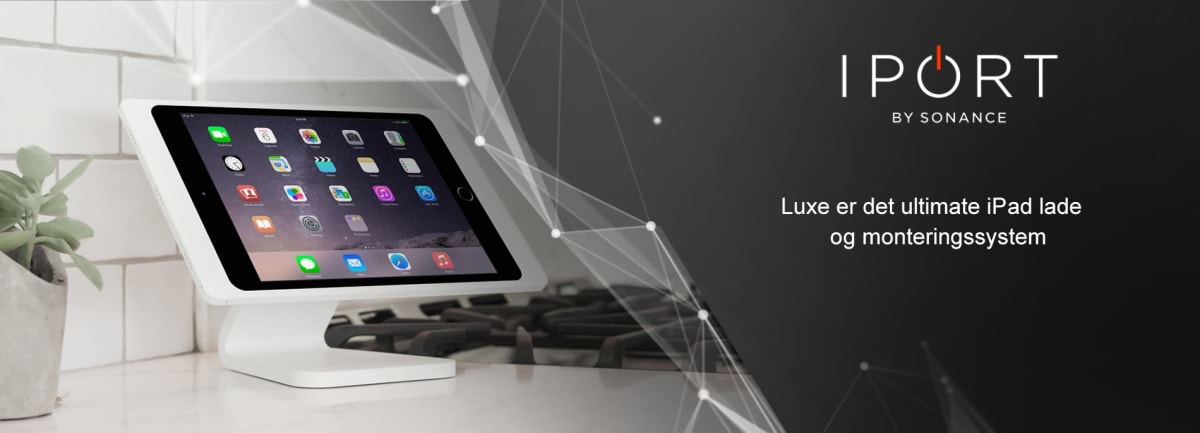 iPort Luxe ladestasjon for iPad