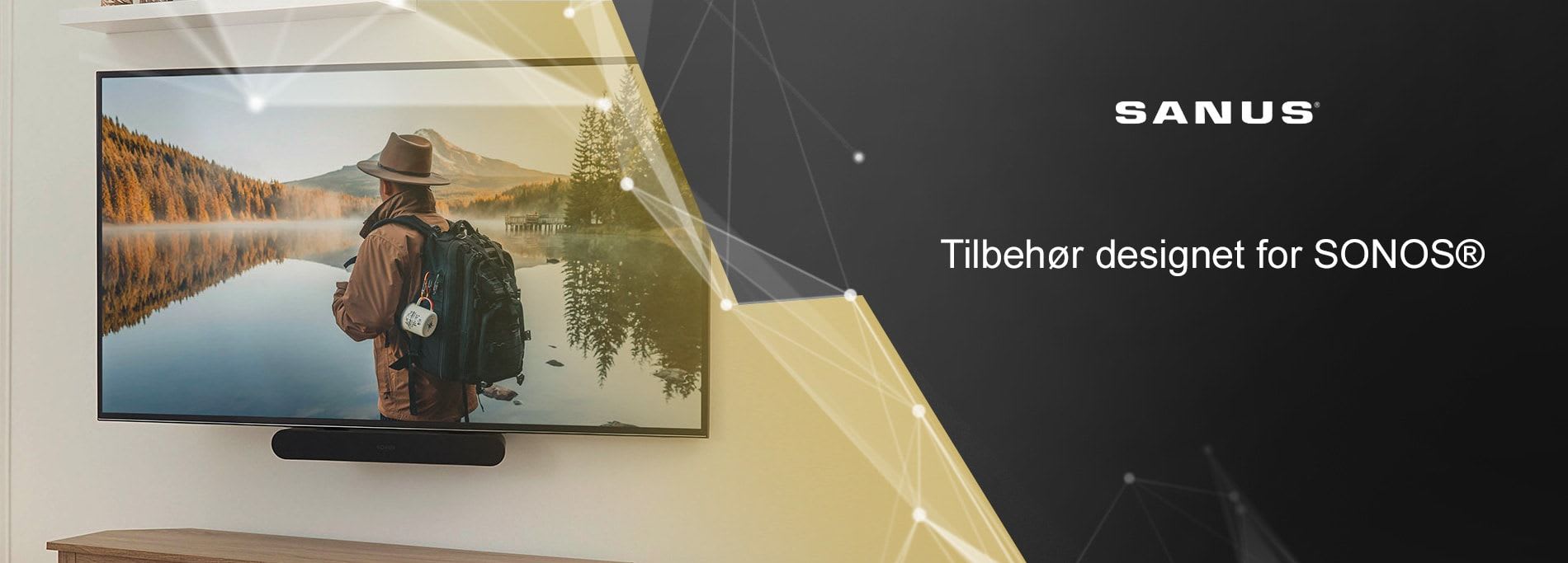 Rack tilbehør til Sonos