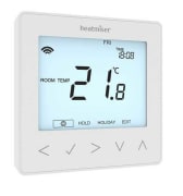 Heatmiser neoStat v.2, hvit termostat for vannbåren varme