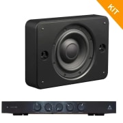 Triad OnWall Bronze SlimSubs KIT, 2 x subwoofer med RackAmp 300