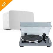 Vinyl pakke # 1 - Elac Miracord 50 & Sonos FIVE i hvit