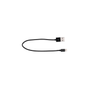 iPort Lightning cable, 0,25m i sort