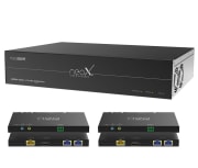 Pulse-Eight neo P8-HDBT2-L-66-S-KIT, XSR Video Matrix and neo:UltraSR Receiver Kit