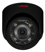 Lilin P2R6822E2K, MINI DOME kamera - sort