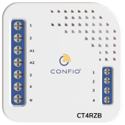 Confio CON-CT4RZB, Confio Wireless 4-Channel Relay Puck