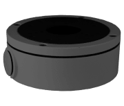 ClareVision CLR-VACC-JBOX3B, Junction Box for Fixed Lens Dome Cameras i sort