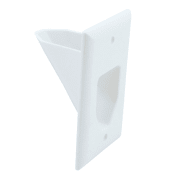 Ethereal EDC-1GW, 1-gang recessed plate white