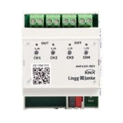 KNX secure Relé 4 x 16A C-last 200µF - A4F16H-SEC