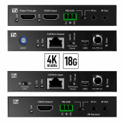 Key Digital KD-X444LP, HDMI over 70m CAT6 Extender Set