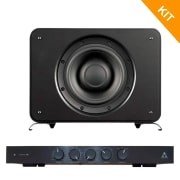 Triad InRoom Bronze SlimSubs KIT, 2 x subwoofer med RackAmp 300