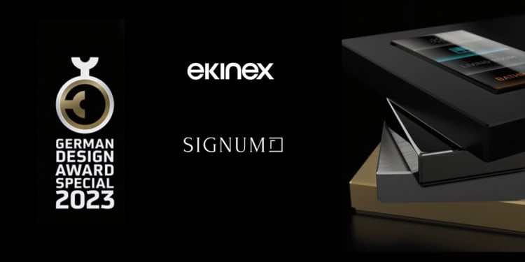 Ekinex mottar German Award for Signum serien