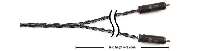 Kimber Kable Carbon signalkabel detaljer