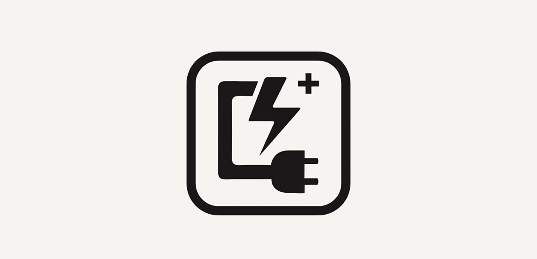 Image of lightning bolt and plug