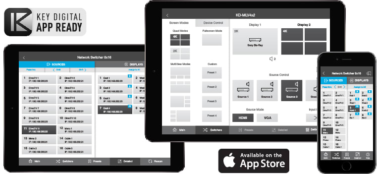 Key Digital KD-App for iOS NCMS