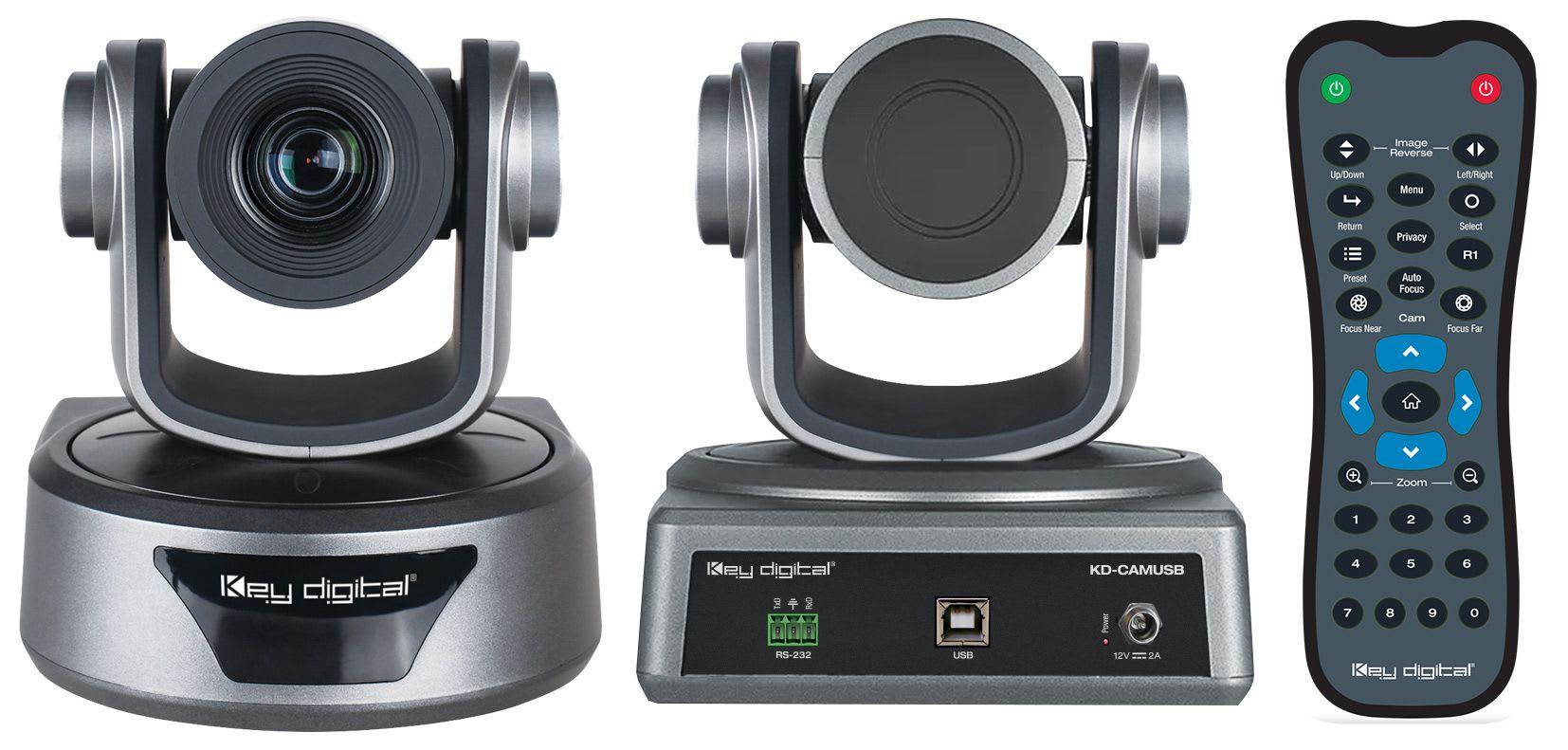 Key Digital KD-CAMUSB, PTZ USB Camera NCMS