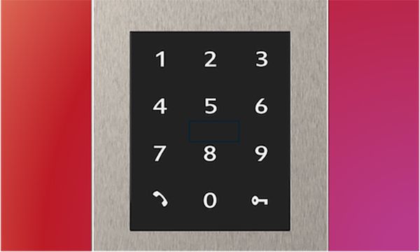 Control4 C4-DS3VK-2TSFM-BL, DS3 dørstasjon med tastatur i sort NCMS