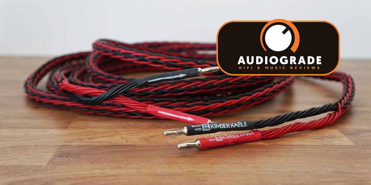 Audiograde tester Kimber favoritten 8PR  høyttalerkabel