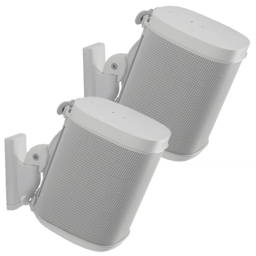 Sanus WSWM22-W2, veggfeste til Sonos ONE og ONE SL i hvit, par *