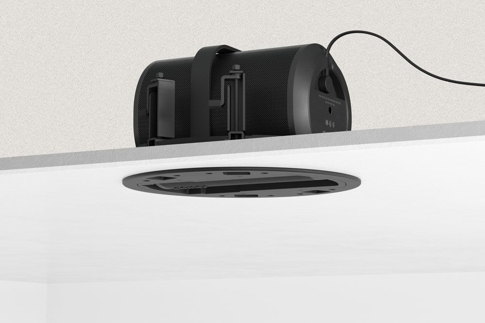 B-System Gineos ONE, rund grill i sort, stk.