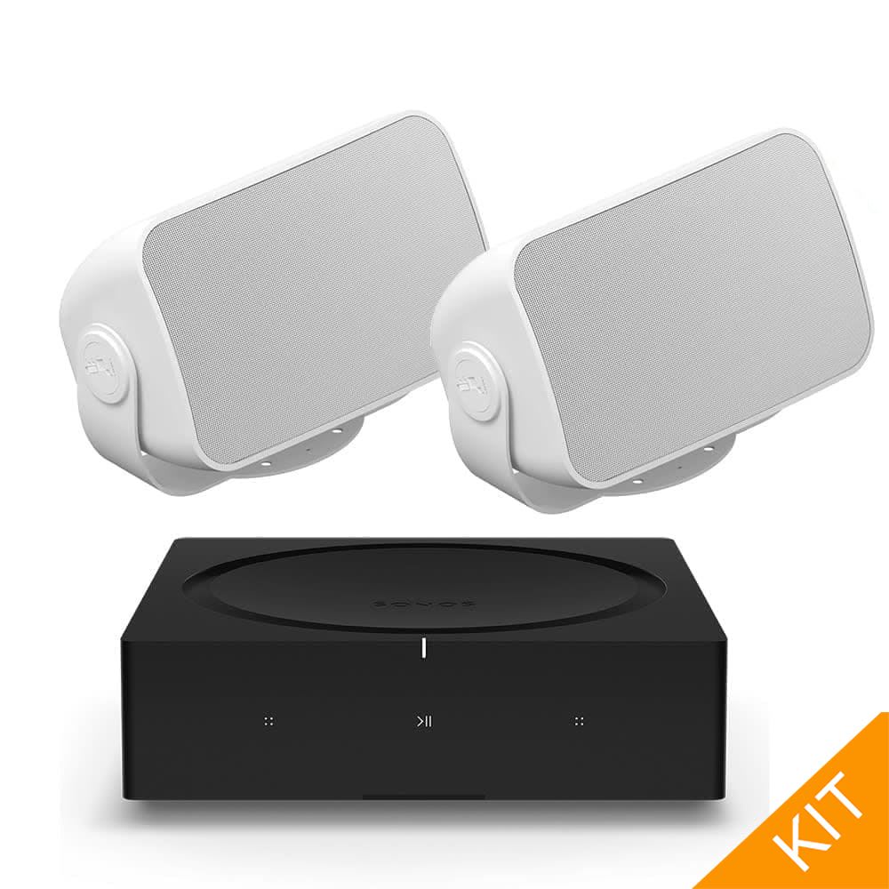 Sonos by Sonance Outdoor kit i hvit