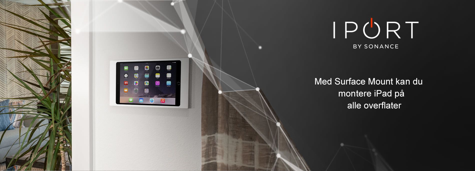 iPort Surface Mount gjør iPad til en smart berøringsskjerm