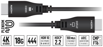 Key Digital KD-AOCHP, 4K HDMI fiber kabel