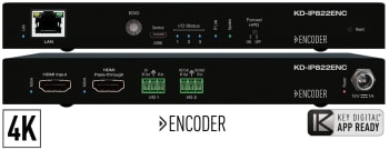 Key Digital KD-IP822ENC, 4K Enterprise AV over IP Encoder