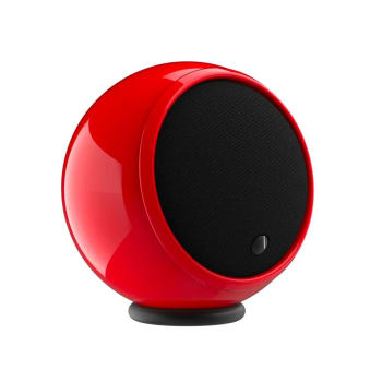 Gallo Acoustics MICRO, designhøyttaler i rød, stk.