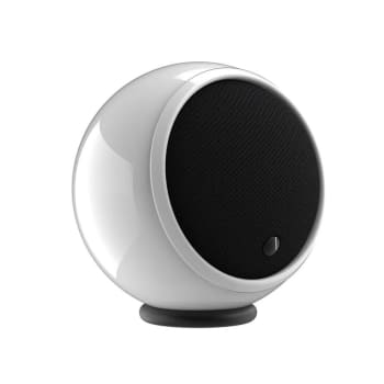 Gallo Acoustics MICRO, designhøyttaler i høyglans hvit, stk.