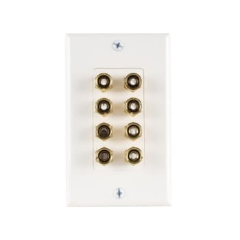 Ethereal IHT-BNDPSTX8, Gold binding post 8 x