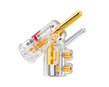 WBT-0610 Cu, Banana Plug, 4 stk