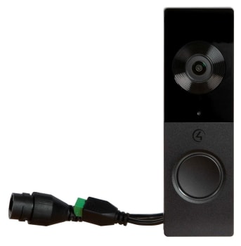 Control4 C4-VDB-E-BL, Chime Video Doorbell, PoE (Black)