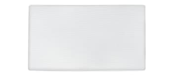Episode ES-ESS-GRLREC-LCR-6 Rectangle In-Wall LCR Replacement Grille (Each) - 6" (White)