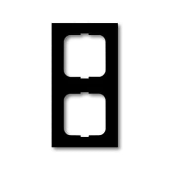Control4 C4-KNX-2G-BM, black matte kombinasjonsramme 2-hull *