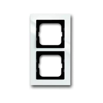 Control4 C4-KNX-2G-AW, axcent white kombinasjonsramme 2-hull *