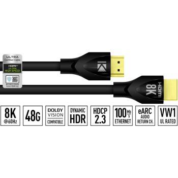 Key Digital KD-PRO8K, 8K / 48G Ultra High Speed HDMI kabel