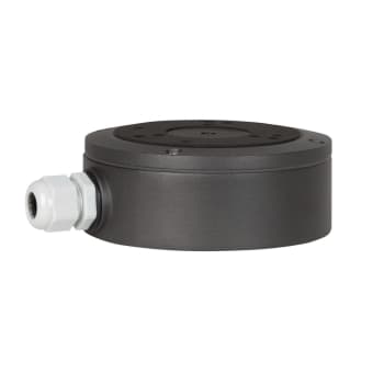 Luma LUM-A20-JB-FX-BTB, Fixed Bullet & Turret Extension Junction Box, sort