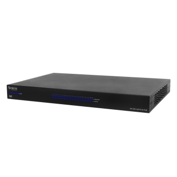 Araknis AN-220-SW-R-24-POE, Websmart Gigabit Switch with Partial PoE+ and Rear Ports