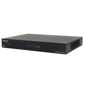 Araknis AN-220-SW-R-8-POE, 8-ports PoE+ LAYER 2 managed gigabit switch