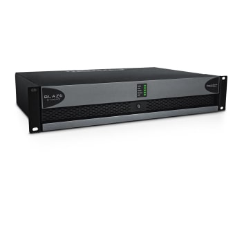 Blaze by Sonance PowerZone™ Connect 6008D, 8 x kanals DSP effektforsterker | Dante