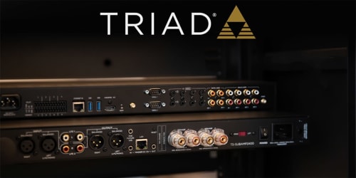 Triad subwoofer effektforsterker serie