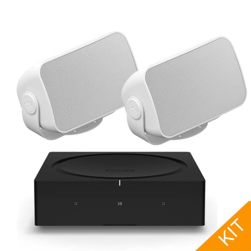 Sonos by Sonance Outdoor kit i hvit