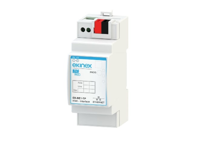 Ekinex EK-BE1-TP, Gateway Ethernet IP - KNX - KNX Compatible