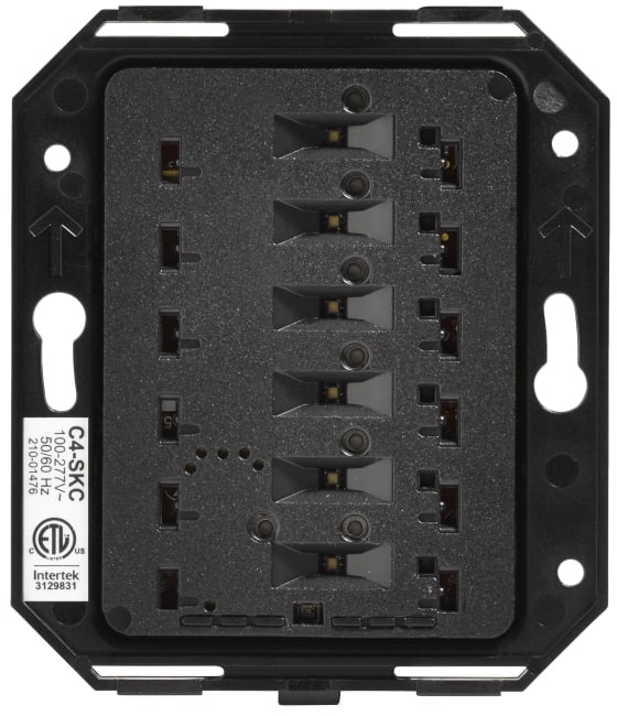 Control4 C4-SKC-N, Square Wireless Configurable Keypad