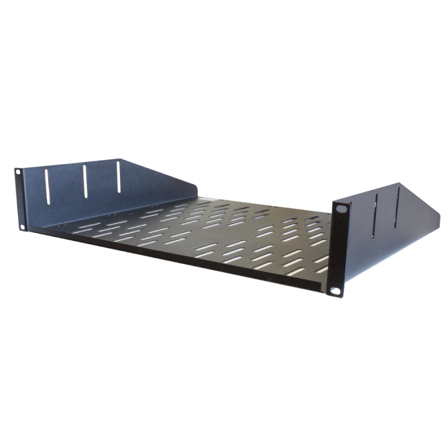 Forge R-SHELF-2UC, Shelf, Vented - 2U, compatible w/R-CLAMP