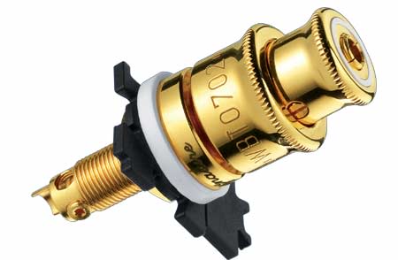 WBT-0702.11, classic, høyttalerterminal, à 4 stk